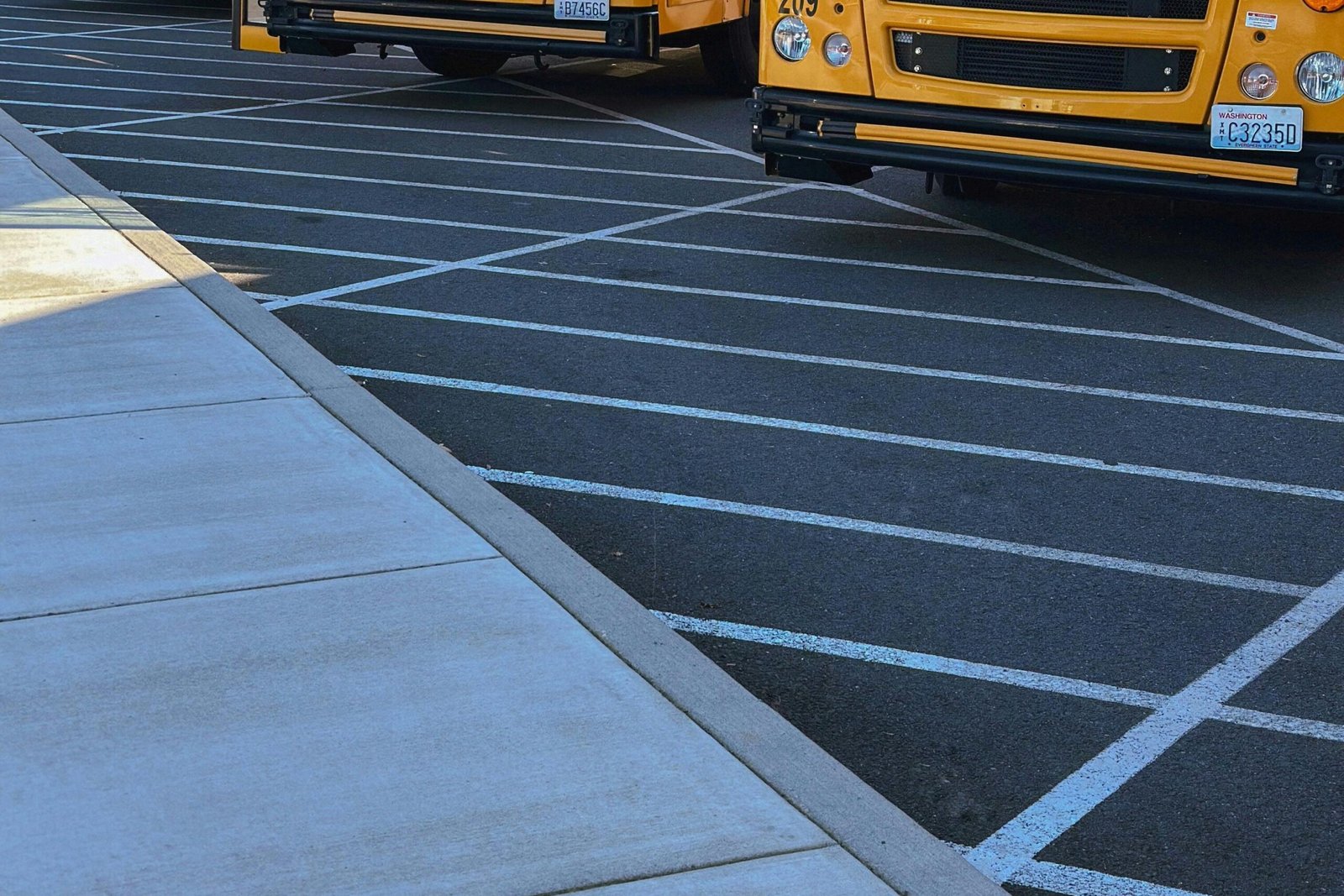 Blog 4 Directional arrows and safety markings in a parking lot in New Orleans, LA.