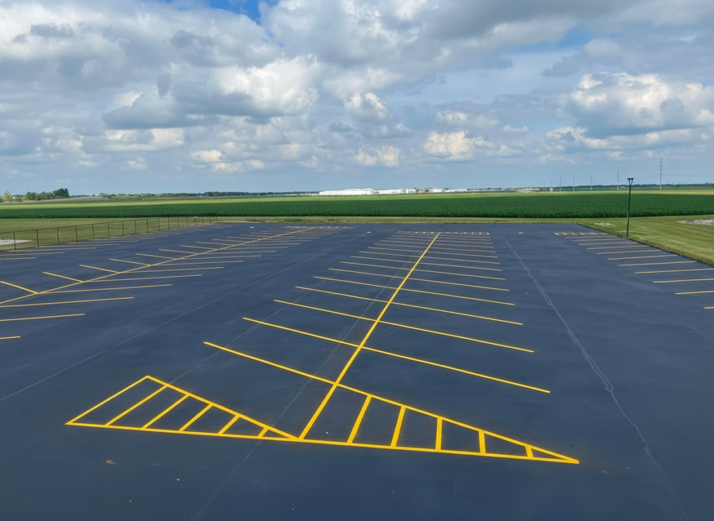 gulf coast parking lot striping